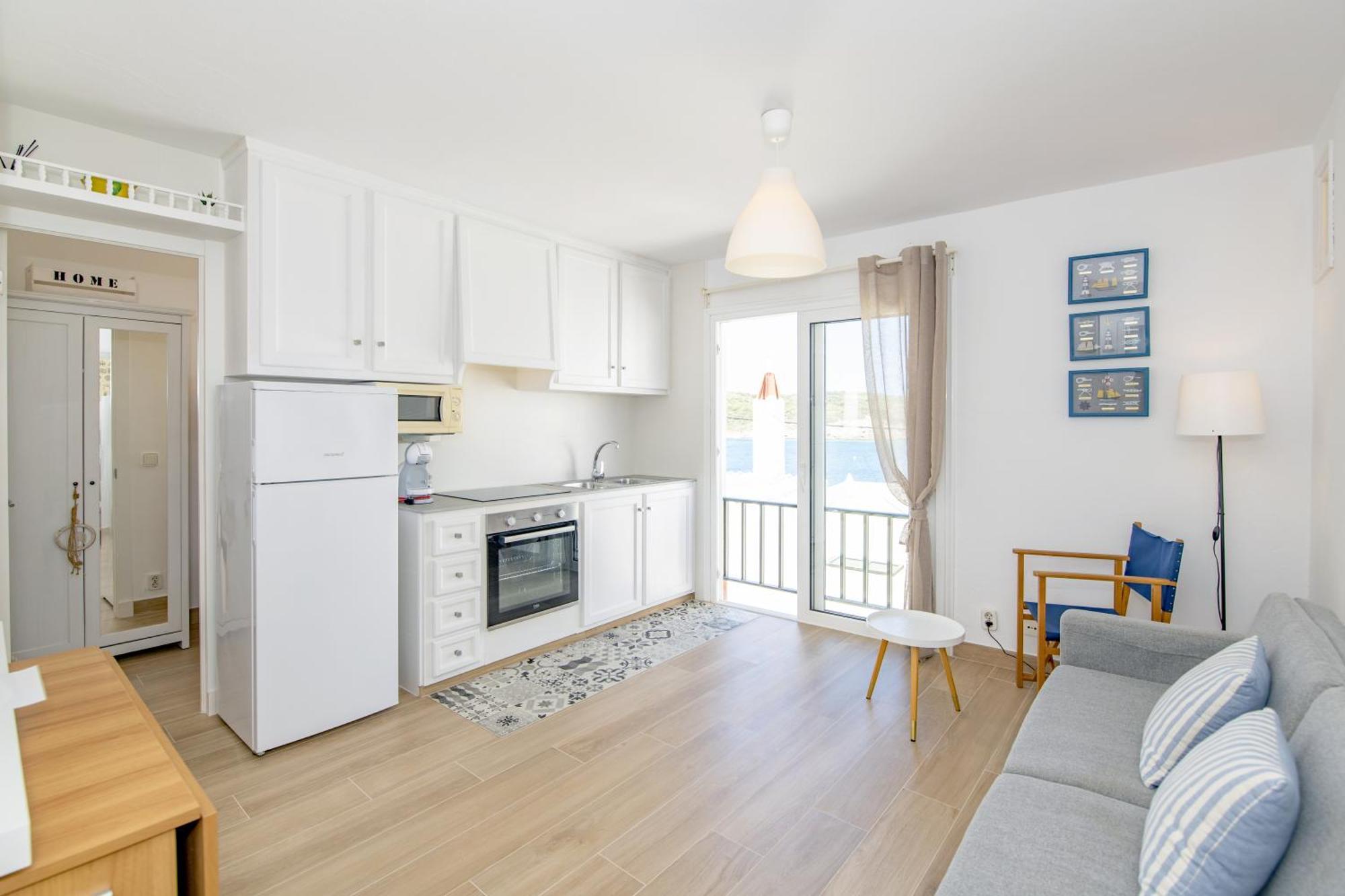 Ponent-Apartamento Frente Al Mar, Refugio Costero Es Grau Eksteriør billede